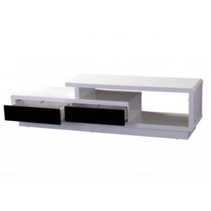 Adoncia High Gloss TV Stand In White