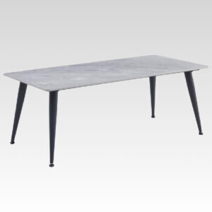 Attica Sintered Stone Rectangular Coffee Table In Grey